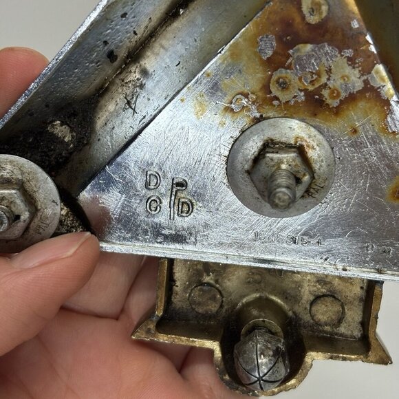 1956 Dodge Royal badge ornament emblem 1646315-L - Picture 8 of 13